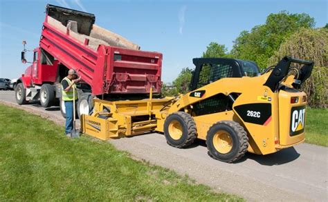 concrete paver attachment for skid steer|skid steer road grader attachment.